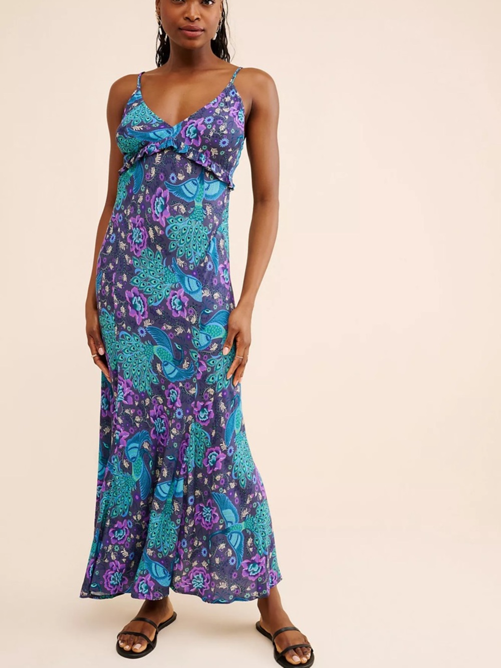 274. Spell & The Gypsy Boheme Bias Slip Maxi Dress